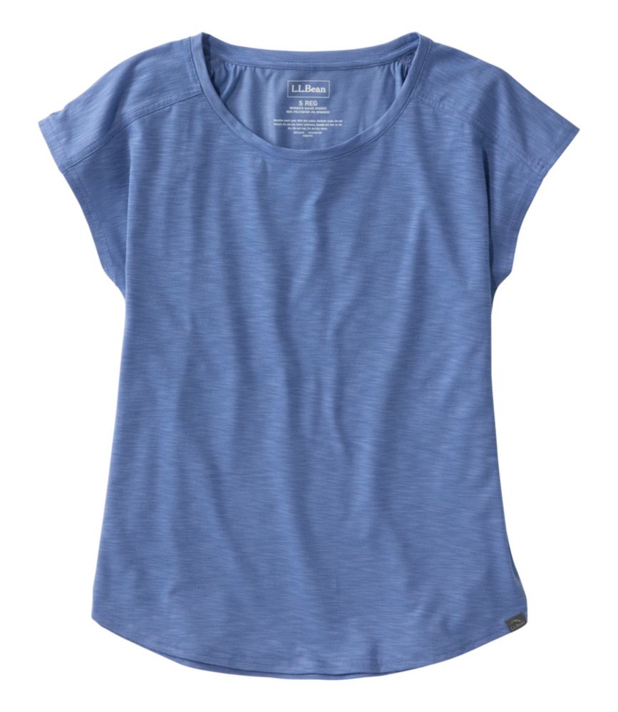 Women's Streamside Tee, Short-Sleeve Ruched Crew