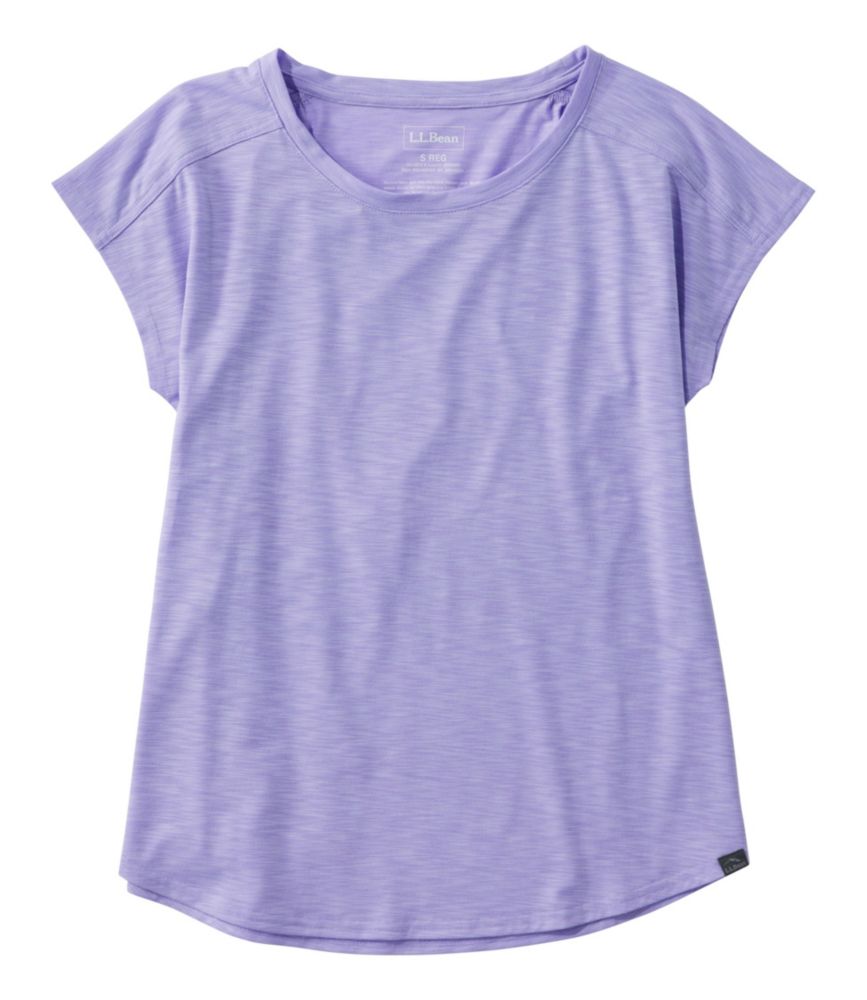 Women's Streamside Tee, Short-Sleeve Ruched Crew