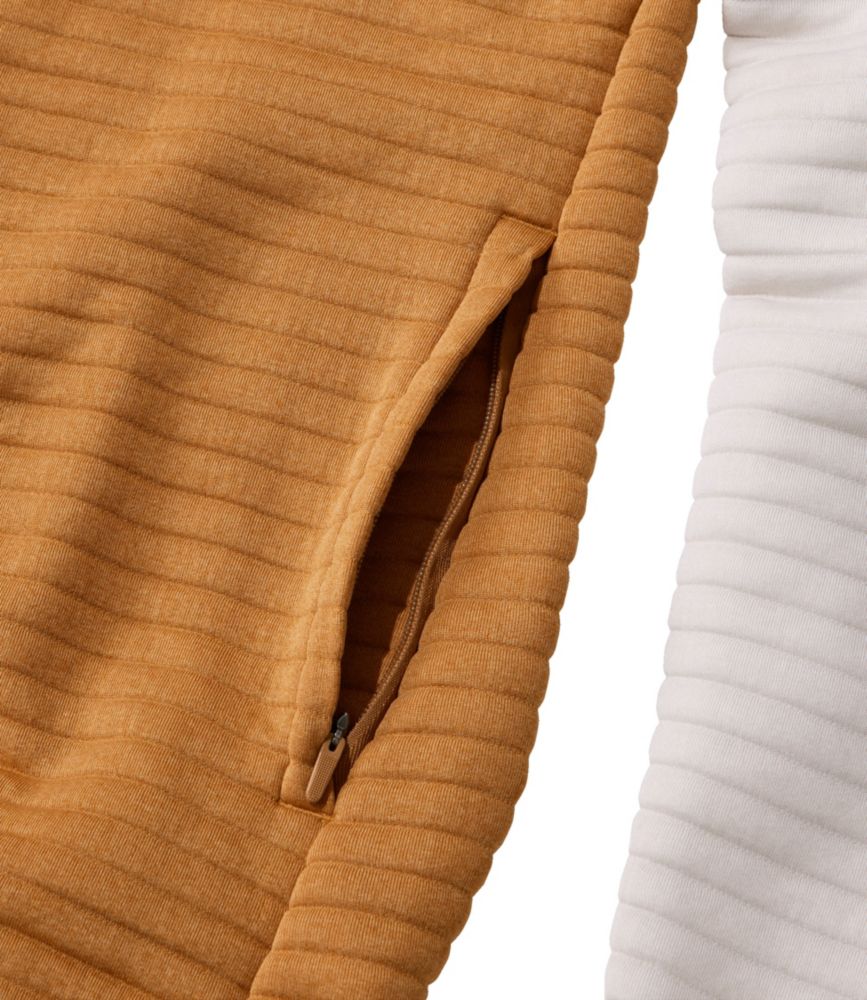 Women's Airlight Knit Full-Zip, Colorblock, Shore/Dark Bronze Heather, small image number 6