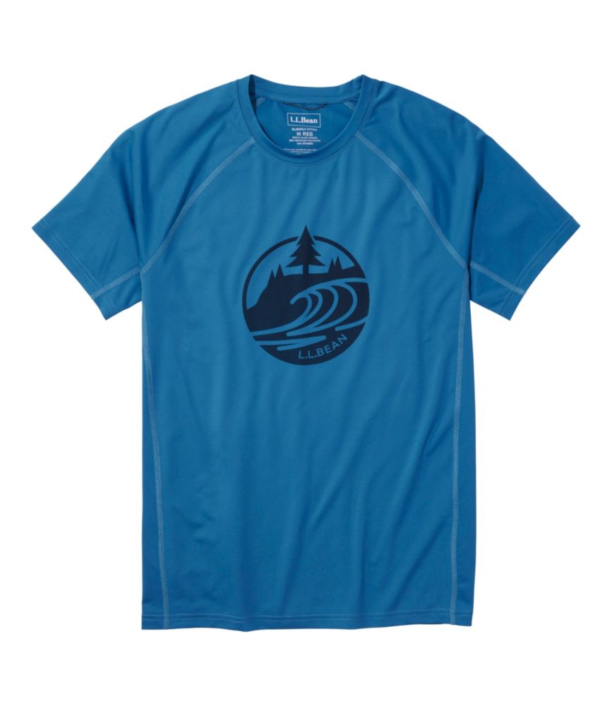 Men's Swift River Cooling Sun Shirt, Short-Sleeve Graphic