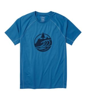 Men's Swift River Cooling Sun Shirt, Short-Sleeve Graphic