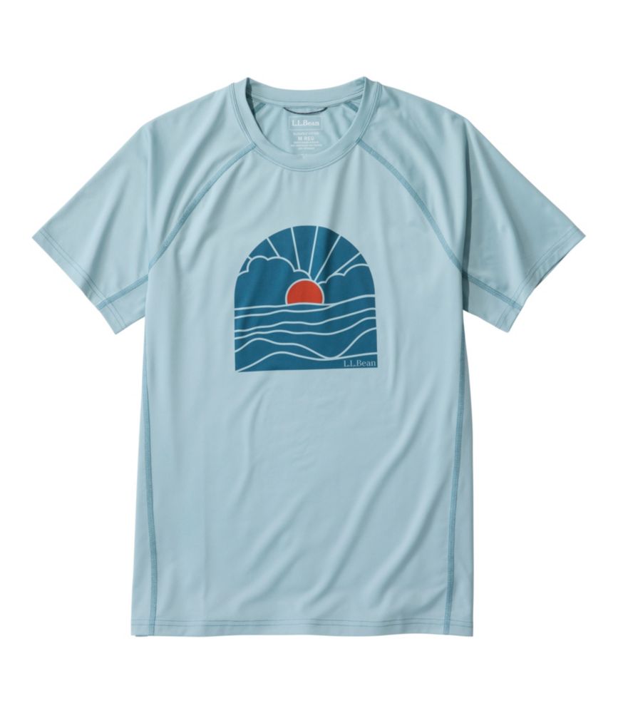 Men's Swift River Cooling Sun Shirt, Short-Sleeve Graphic