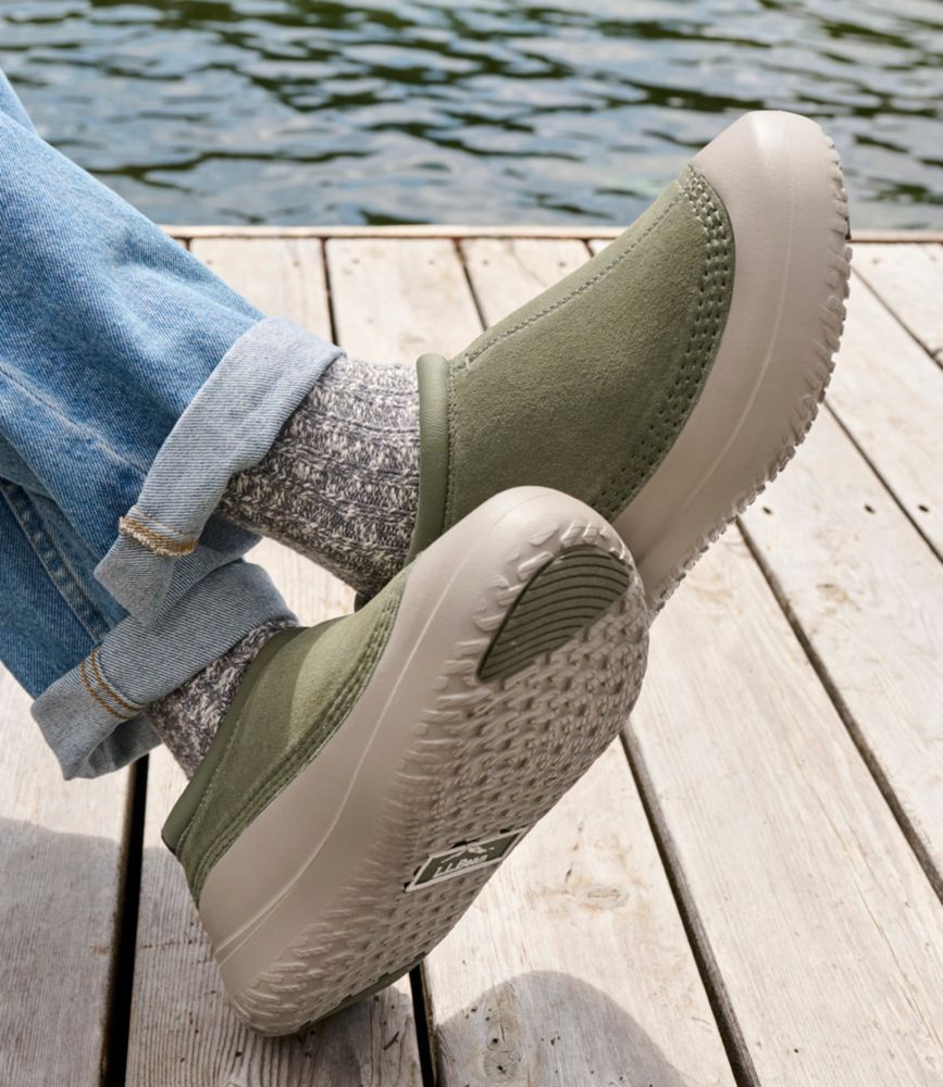 Men's Wicked Good Max Slippers, Olive Gray/River Rock, small image number 13