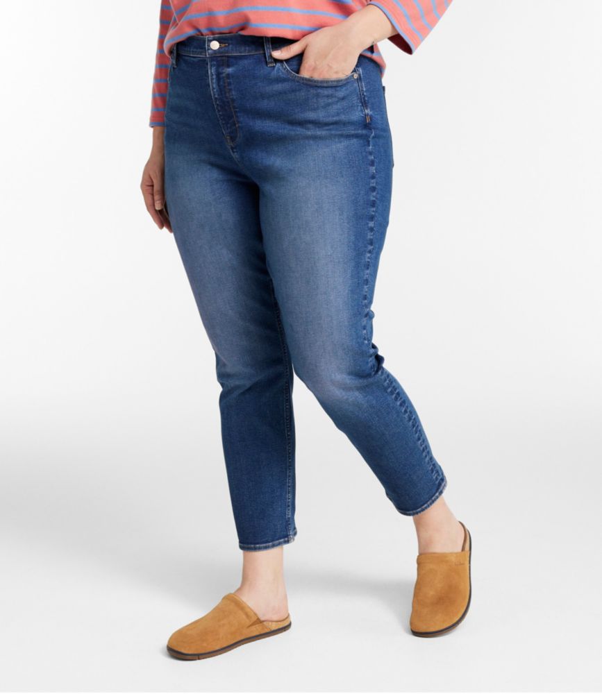 Women's Signature Super Stretch Jeans, High-Rise Skinny-Leg Ankle
