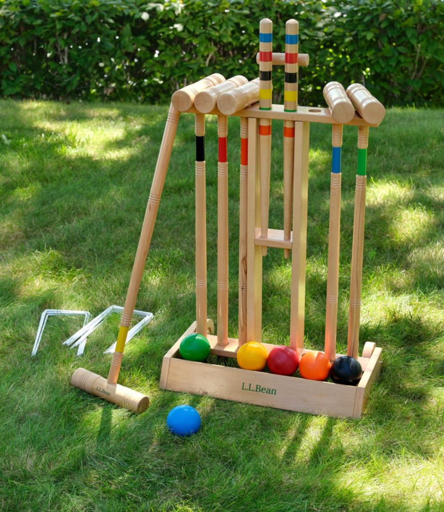 Maine Coast Croquet Set With Stand, , small image number 3