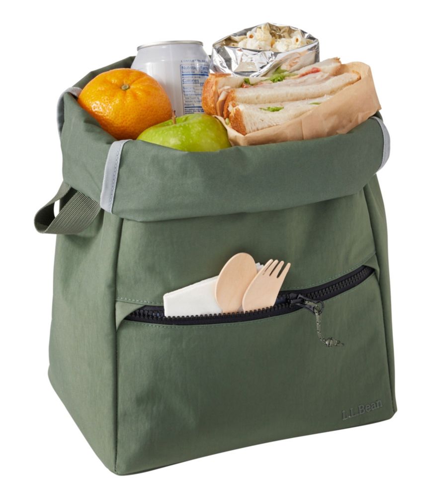 Wharf Street Insulated Lunch Bag, Bright Mariner, small image number 4