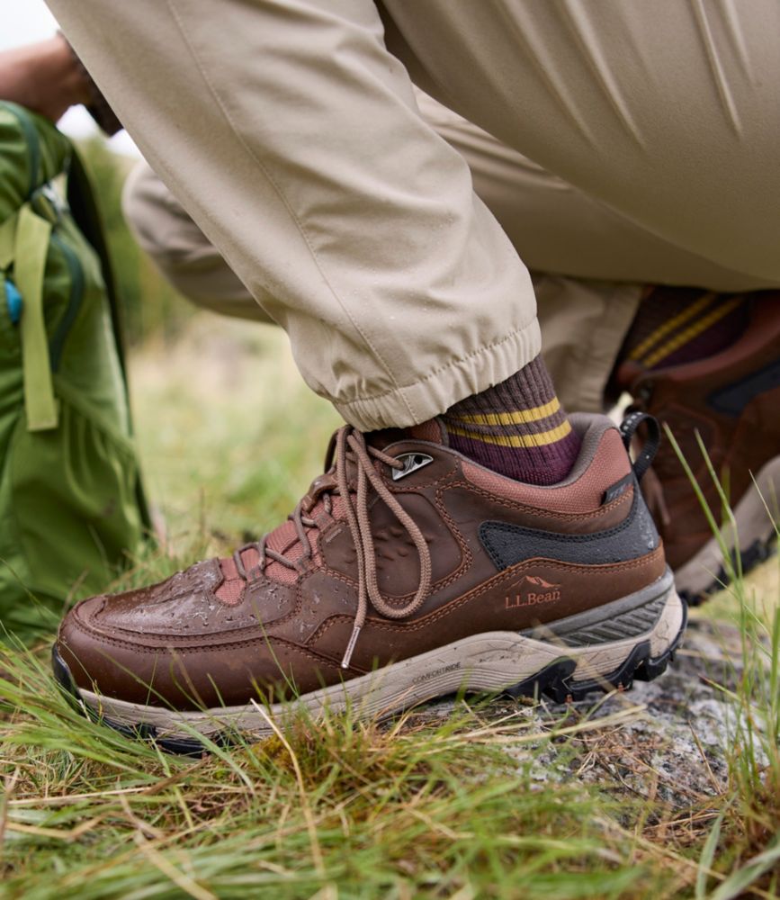 Men's Trail Model X Waterproof Hiking Shoes, Leather, Oakwood, small image number 8