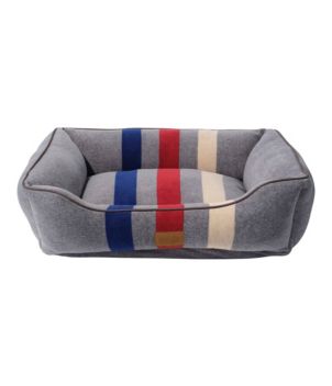 Cabin Stripe Dog Bed