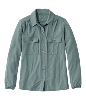 Camden Hills Tee, Button-Front Shirt, New