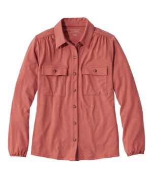 Camden Hills Tee, Button-Front Shirt, New