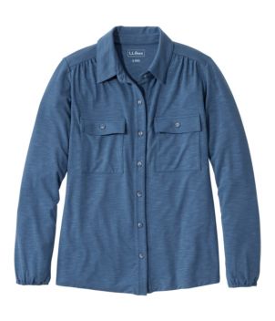 Camden Hills Tee, Button-Front Shirt, New
