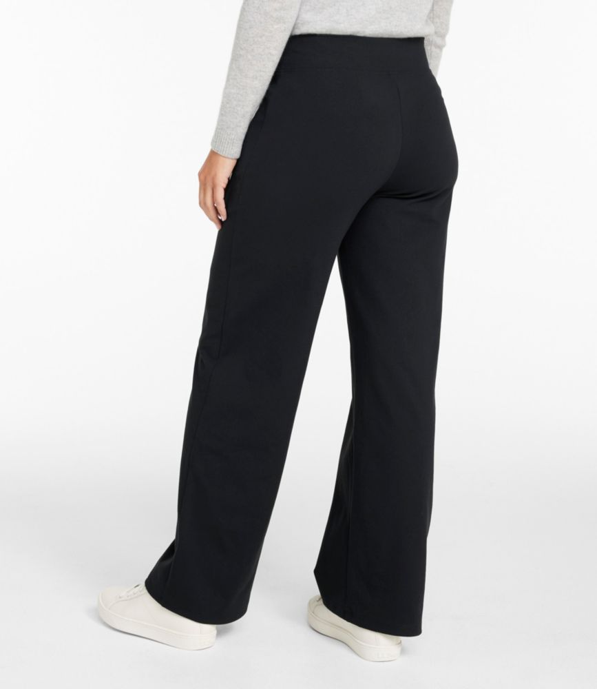 Women's Go-Anywhere Pants, High-Rise Wide-Leg, Burgundy Brown, small image number 3
