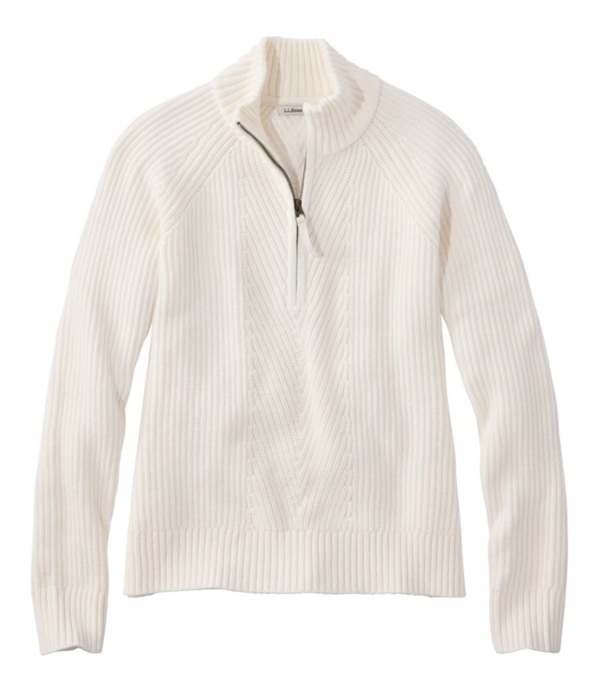 Women's Mariner Shaker Sweater, Quarter-Zip