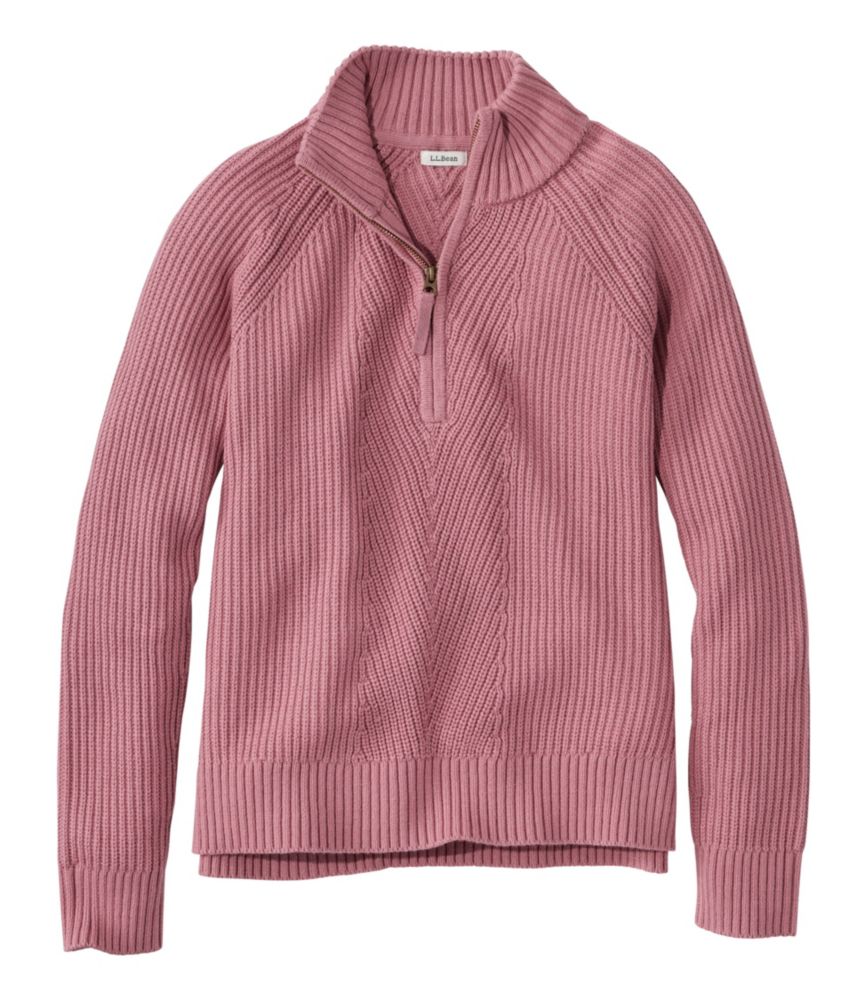 Women's Mariner Shaker Sweater, Quarter-Zip