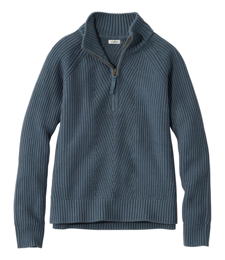 Women's Mariner Shaker Sweater, Quarter-Zip