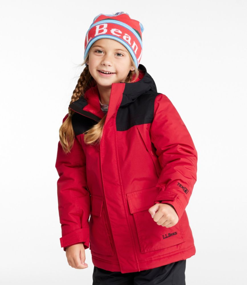 Kids' Baxter State Waterproof Hooded Parka, Deep Blue, small image number 2