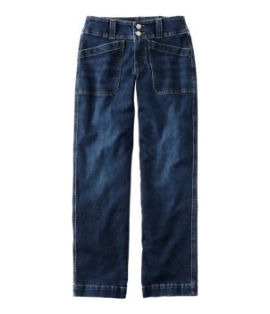 Women's 1912 Field Denim Pants, Mid-Rise Ankle Utility, New