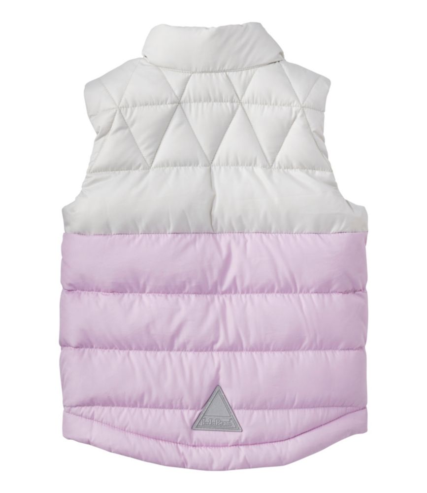 Toddlers' Bean's Down Vest, Colorblock, Cobalt Sea, small image number 4