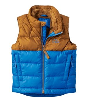 Toddlers' Bean's Down Vest, Colorblock, New