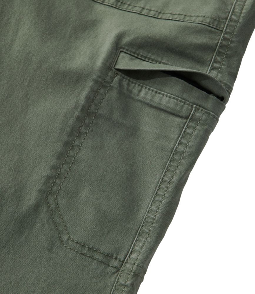 Women's 207 Vintage Cotton Canvas Pants, Mid-Rise Straight-Leg Cargo, Burgundy Brown, small image number 5