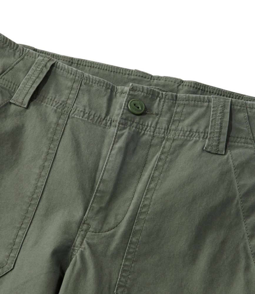 Women's 207 Vintage Cotton Canvas Pants, Mid-Rise Straight-Leg Cargo