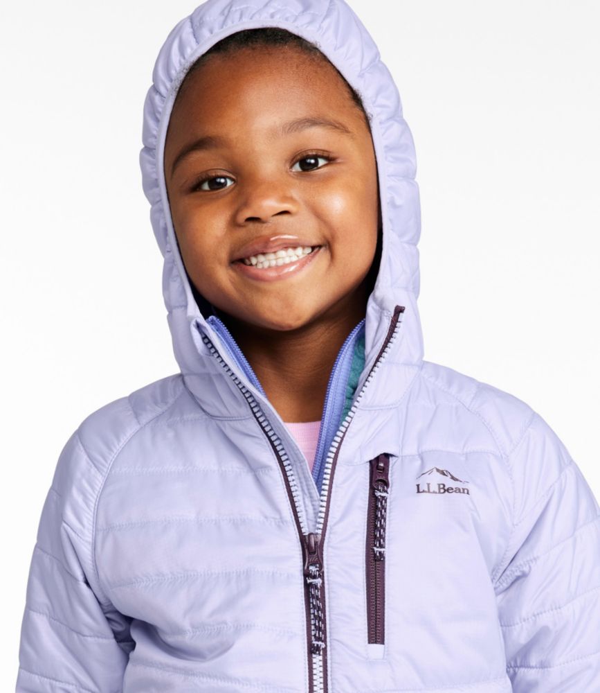 Kids' PrimaLoft Packaway Hooded Jacket, Bright Mariner, small image number 4