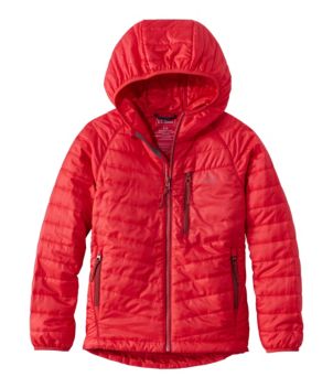 Kids' PrimaLoft Packaway Hooded Jacket, New