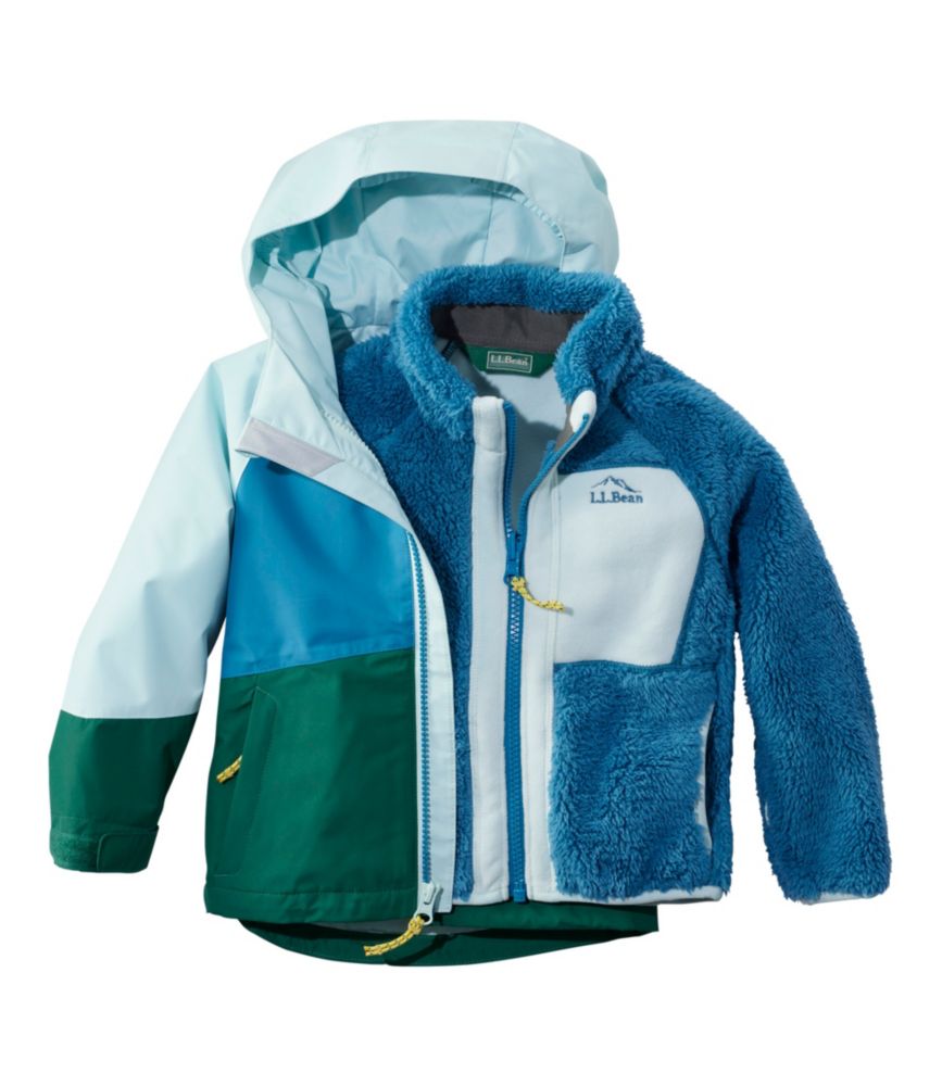 Toddlers' Fleece-Lined 3-in-1 Jacket, Coastal Aqua/Lapis Teal, small image number 6