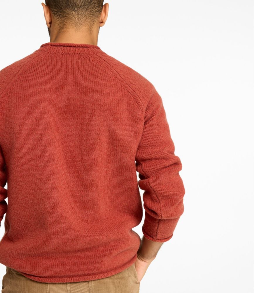 Men's Bean's Classic Ragg Wool Sweater, Rollneck