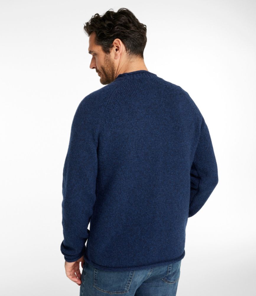 Men's Bean's Classic Ragg Wool Sweater, Rollneck