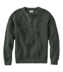 Men's Katahdin Iron Works® Bonded Waffle Fleece Henley