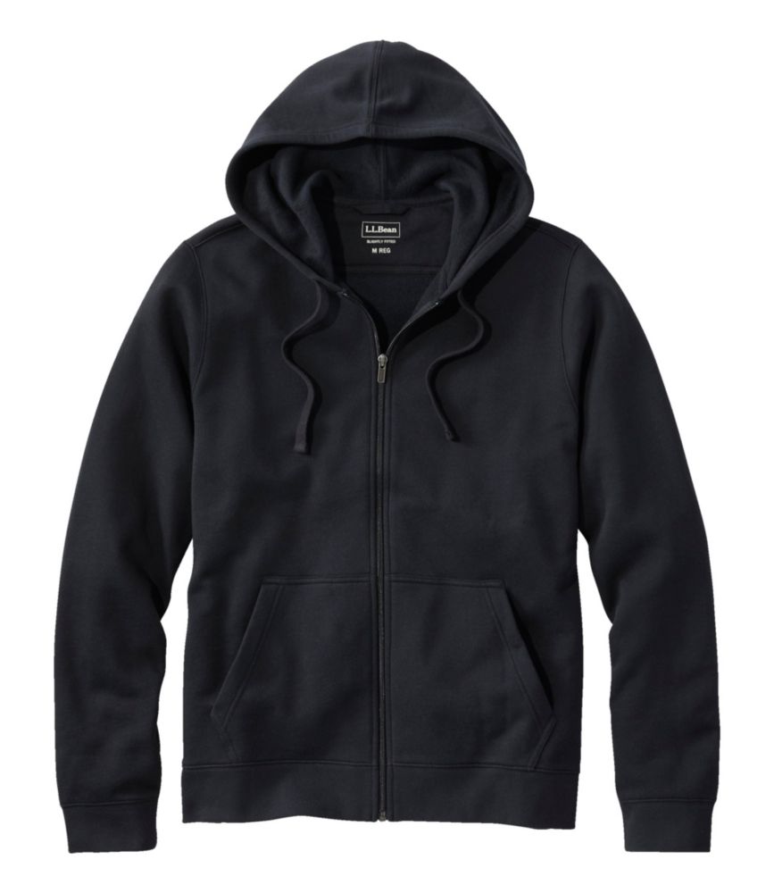 Athletic Sweats, Full-Zip Hoodie Unisex, Ink Black, large image number 0