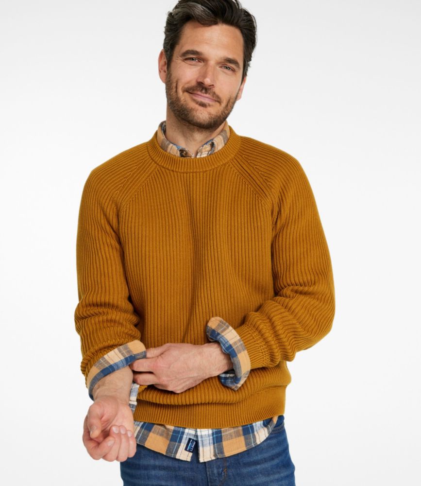 Men's Mariner Rib Crew Sweater, Carbon Navy, small image number 2