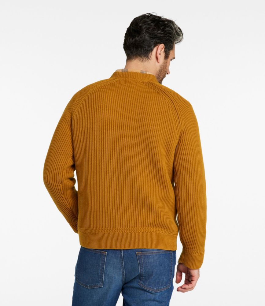Men's Mariner Rib Crew Sweater, Carbon Navy, small image number 3
