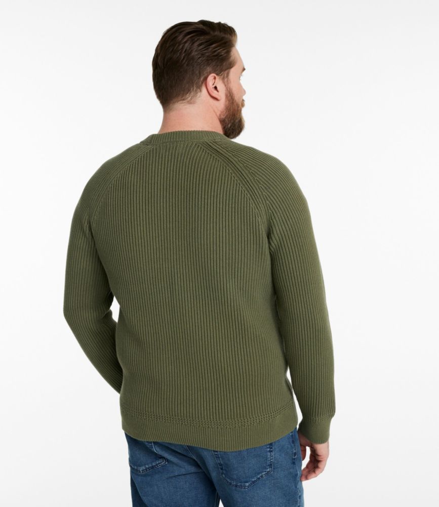 Men's Mariner Rib Crew Sweater, Carbon Navy, small image number 5