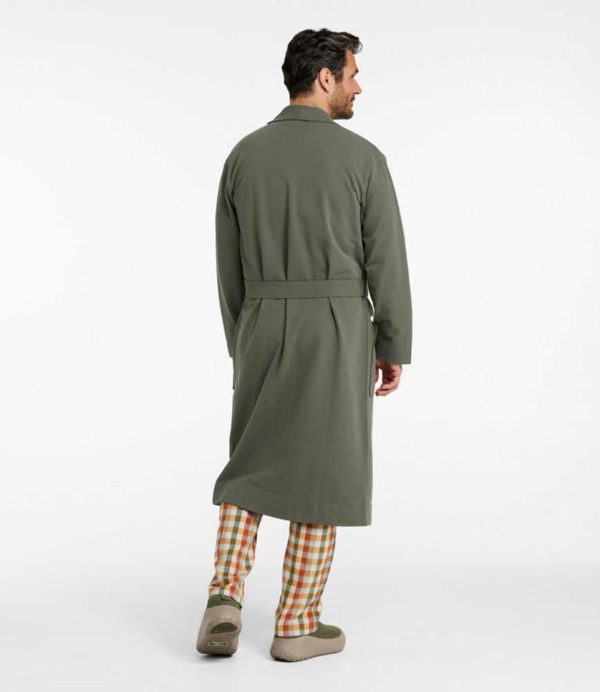 Men's Comfort Stretch Robe, Gray Heather, small image number 3