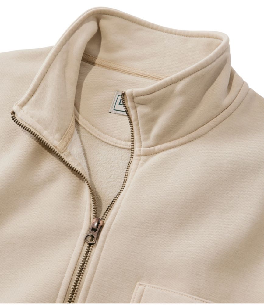 Men's Sunwashed Sweatshirt, Full-Zip, Faded Redwood, small image number 6