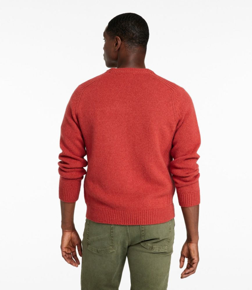 Men's All Seasons Wool Crewneck Sweater, Apple Cinnamon, small image number 3