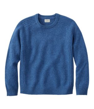 Men's All Seasons Wool Crewneck Sweater, New