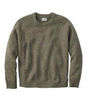 Men's All Seasons Wool Crewneck Sweater, New