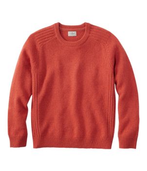 Men's All Seasons Wool Crewneck Sweater, New