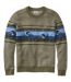 Color Option: Olive Gray Fair Isle, $89