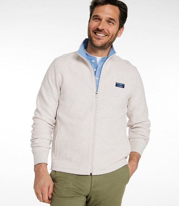 Lakewashed Double-Knit Full-Zip Jacket, , large image number 1