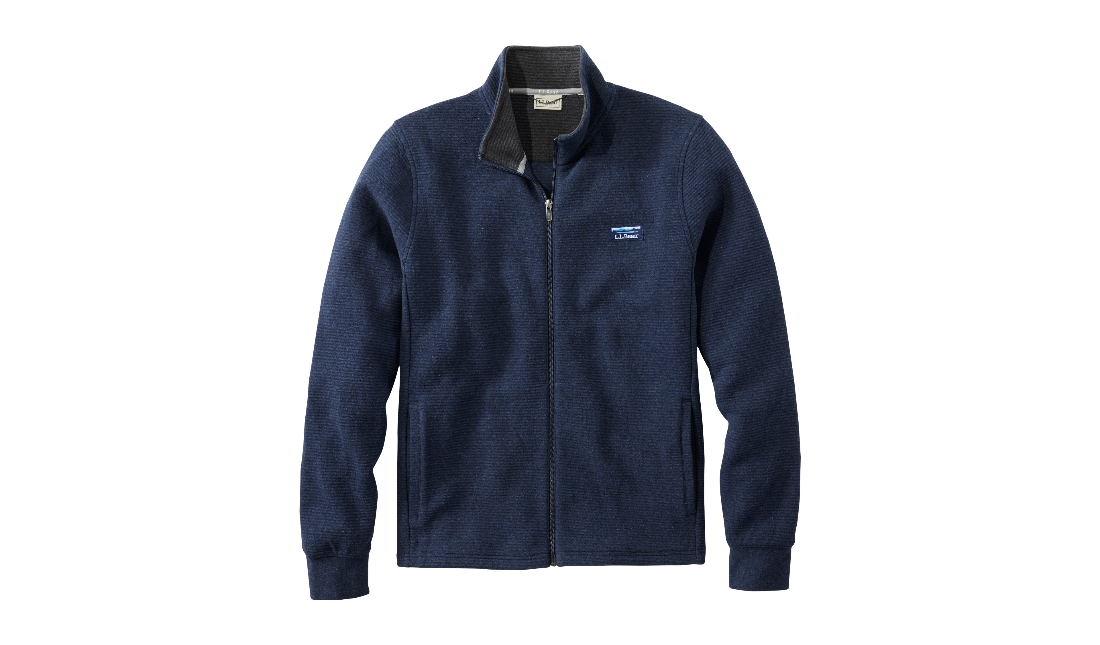 Men's Lakewashed Double-Knit Full-Zip