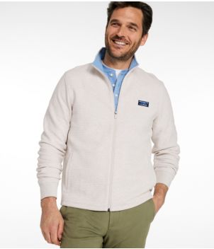 Men's Lakewashed Double-Knit Full-Zip, New