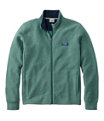 Lakewashed Double-Knit Full-Zip Jacket, Deep Sea Green Heather, small image number 0