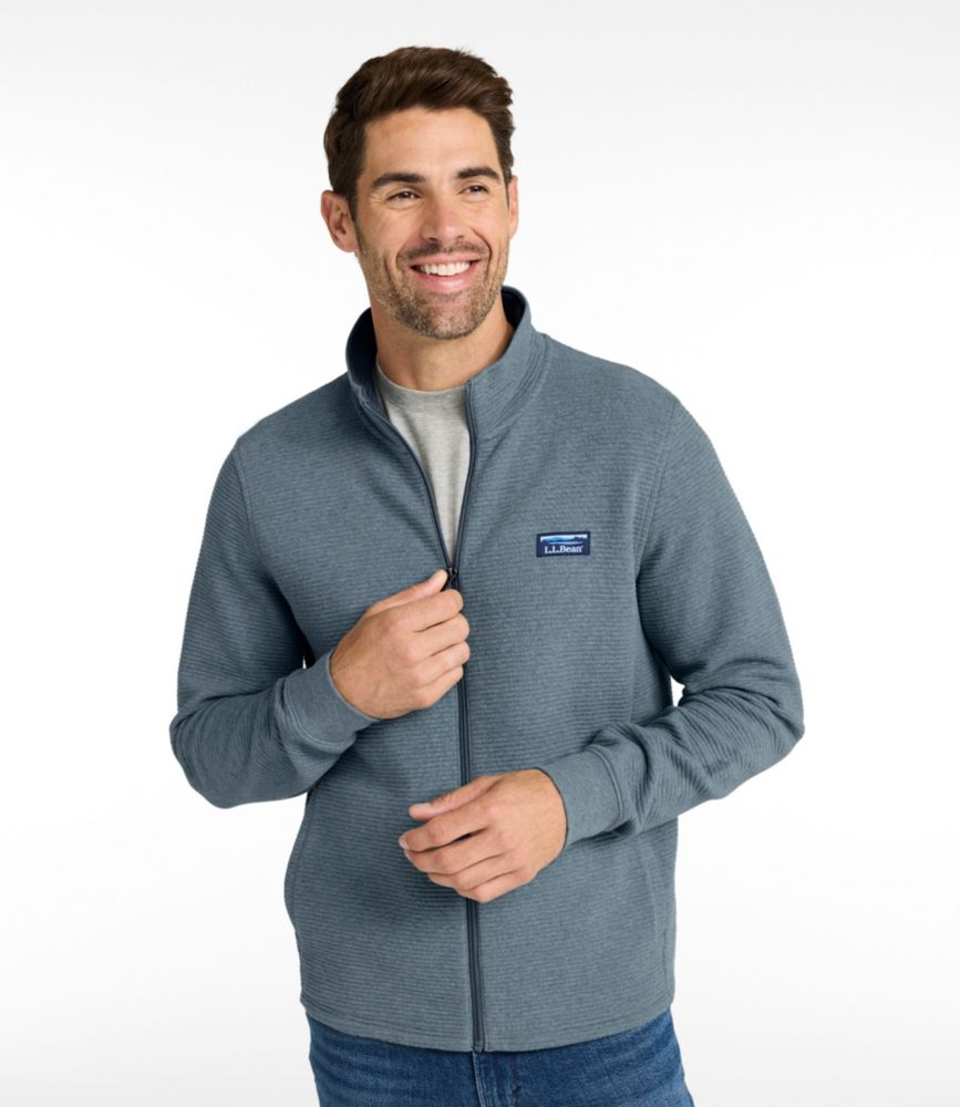 Men's Lakewashed Double-Knit Full-Zip