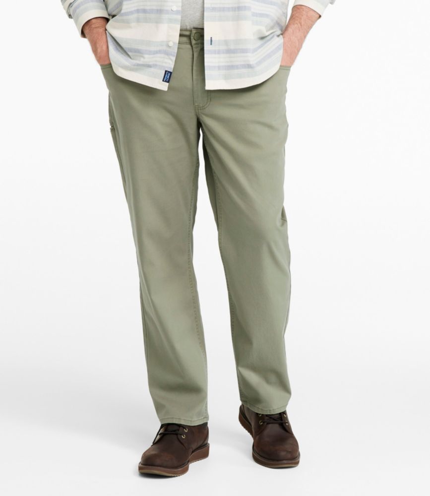 Men's BeanFlex® Performance Canvas Pants, Five-Pocket, Standard Fit, Straight Leg