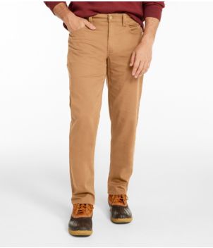 Men's BeanFlex® Performance Canvas Pants, Five-Pocket, Standard Fit, Straight Leg, New