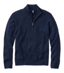 Men's Quilted Sweatshirt, Mockneck